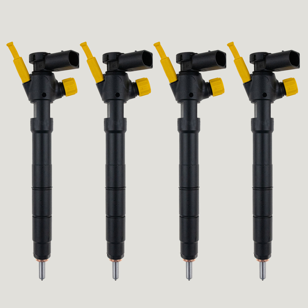 Set of 4 Delphi HRD342 04L130277BF diesel fuel injectors for Audi A3 1.6 TDI diesel engines