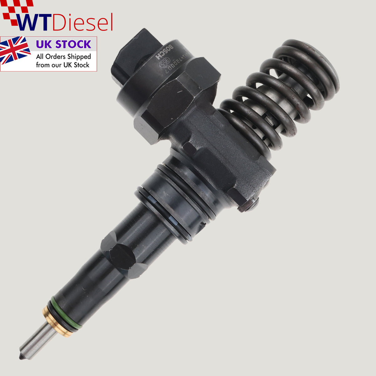 Bosch 0414720007 diesel injector for VW Caddy III Passat and Touran 1.9 TDI 045130079X