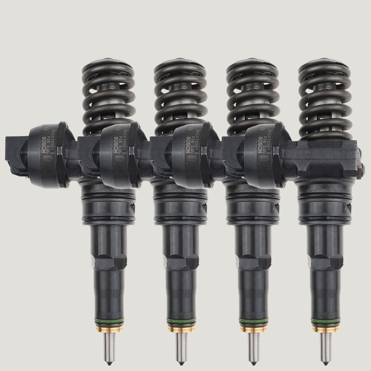 Set of 4 Bosch 0414720223 diesel injectors for Audi A4 1.9 TDI 038130073BF