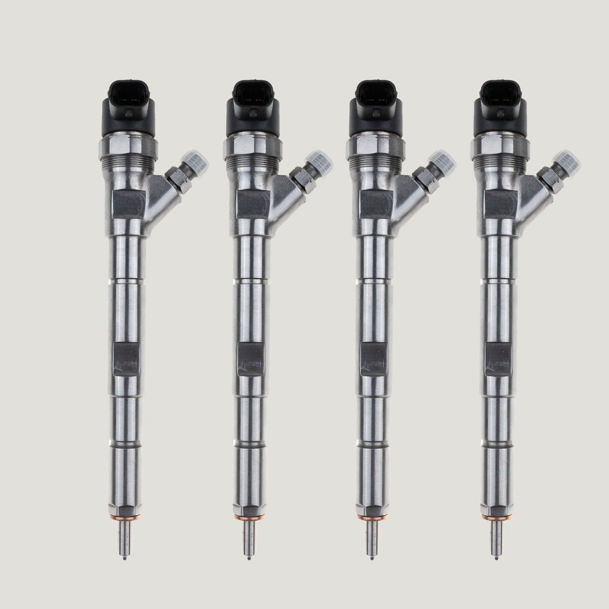 Set of 4 Bosch 0445110092 diesel injectors for Hyundai H-1 2.5 CRDi 33800-4A000