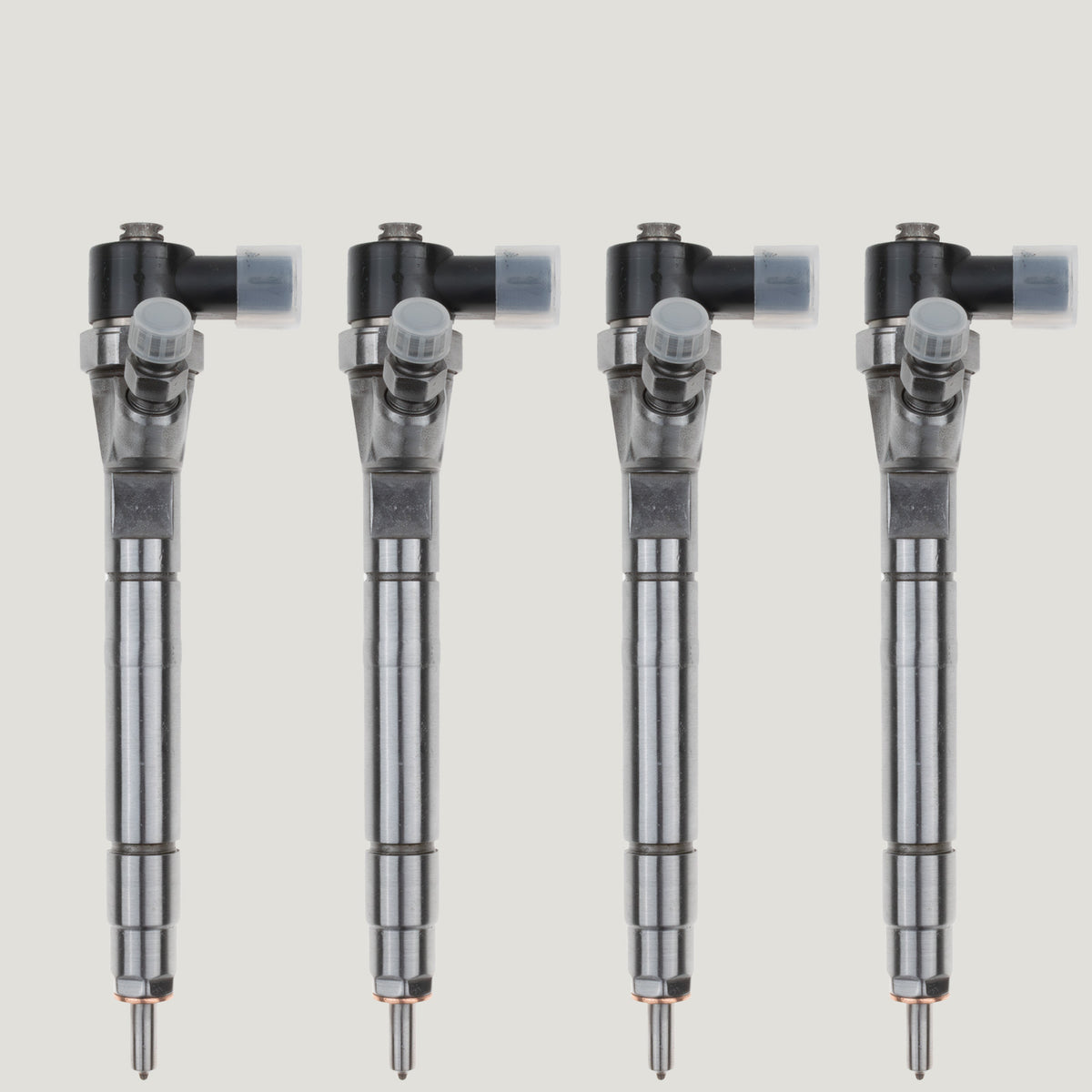 Set of 4 Bosch 0445110121 diesel injectors for Mercedes C-Class A6130700987
