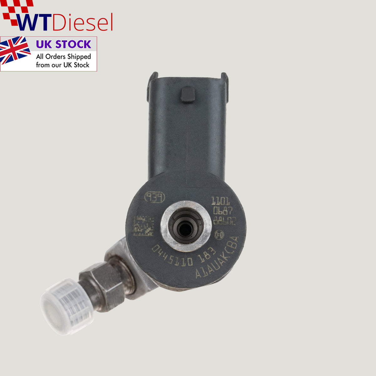 Bosch 0445110183 injector for Alfa Romeo Mito, Lancia Ypsilon Musa and Ford KA 1.3 diesel