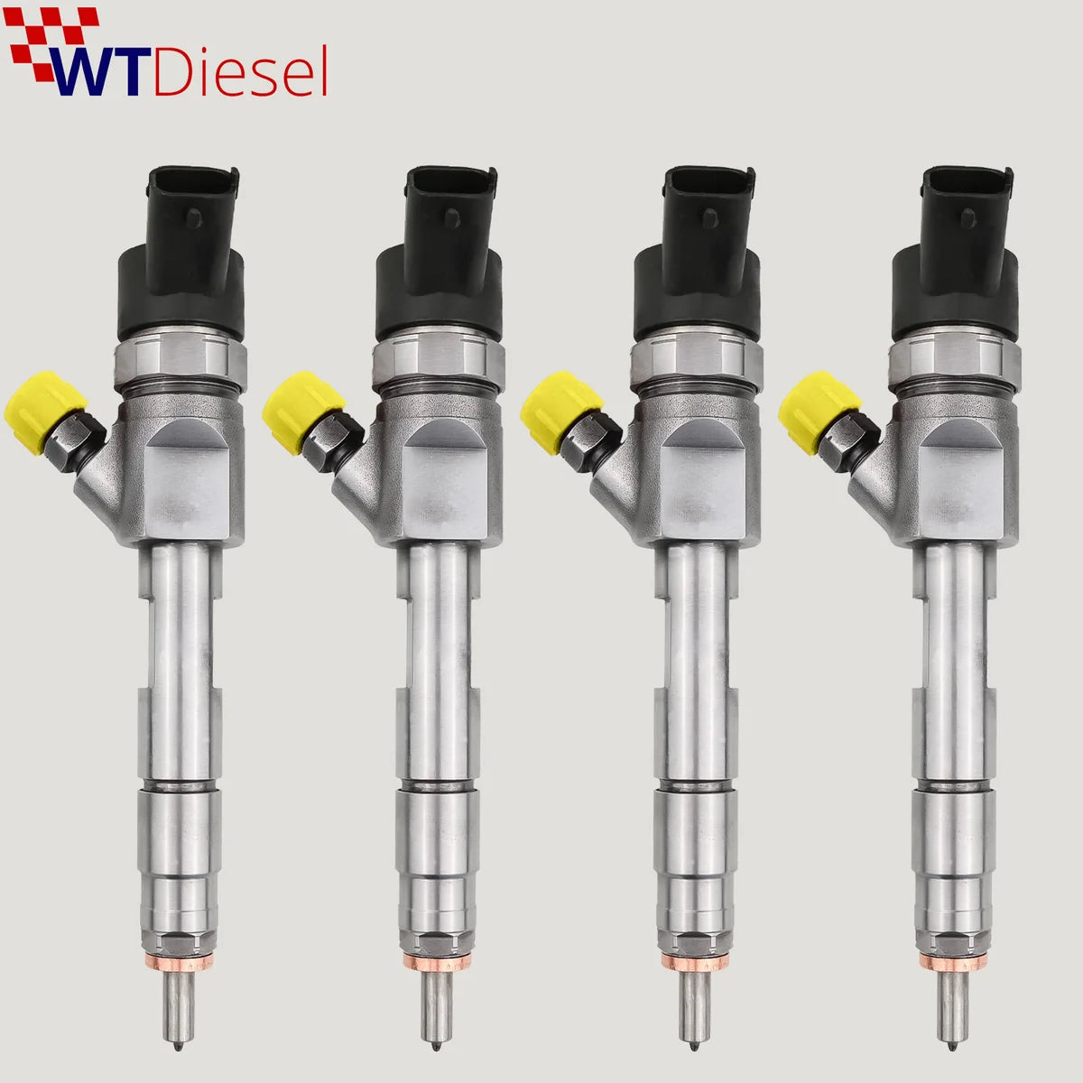 Set of 4 Bosch 0445110280 diesel injectors for Renault Scenic II 1.9 dCi 8200606383