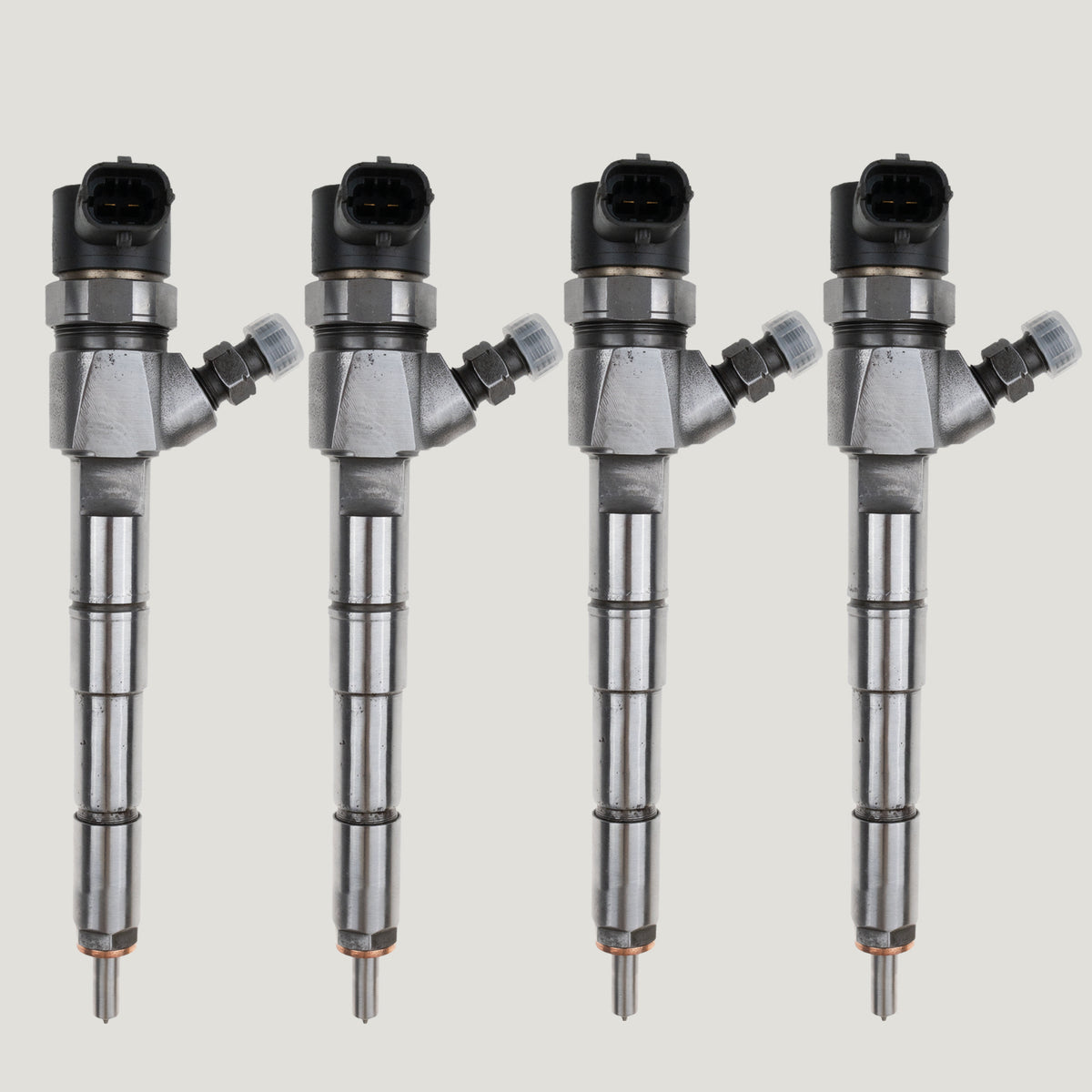 Set of 4 Bosch 0445110327 55566050 diesel fuel injectors for Opel Astra and Cascada 2.0 CDTi engines