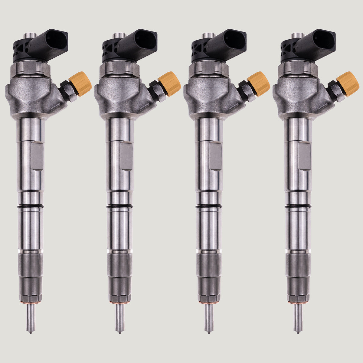 Set of 4 remanufactured Bosch 0445110369 diesel injectors