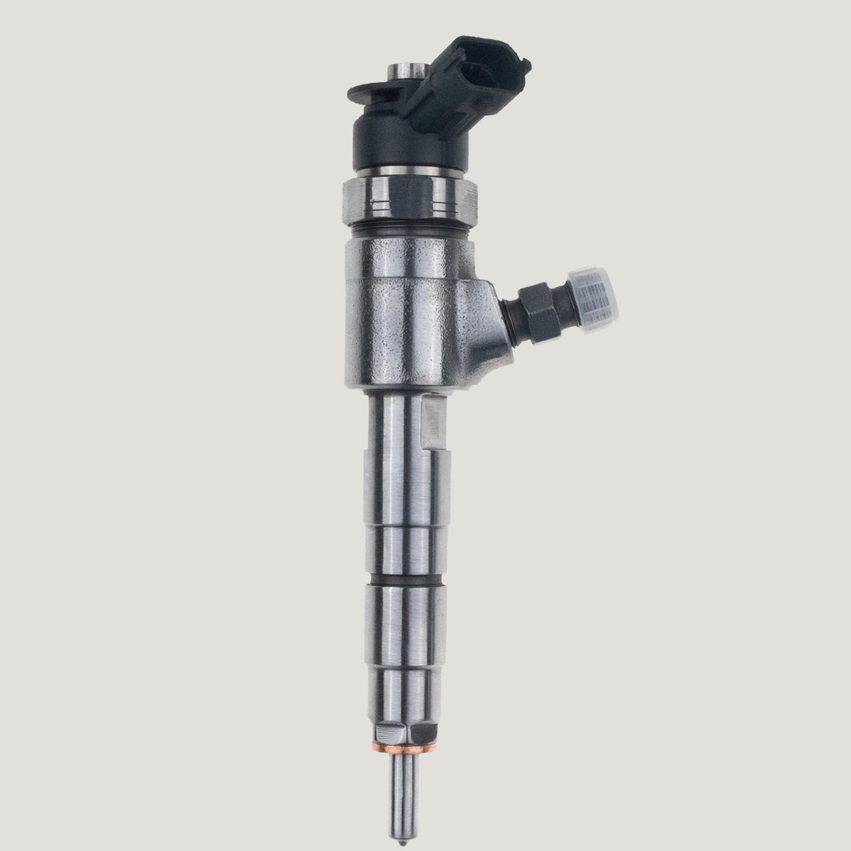 Single Bosch common rail diesel fuel injector with part numbers 0445110566 and 9802776680 for Citroen Berlingo, C3, C4, DS3, DS4 and DS5 1.6 HDi diesel engines