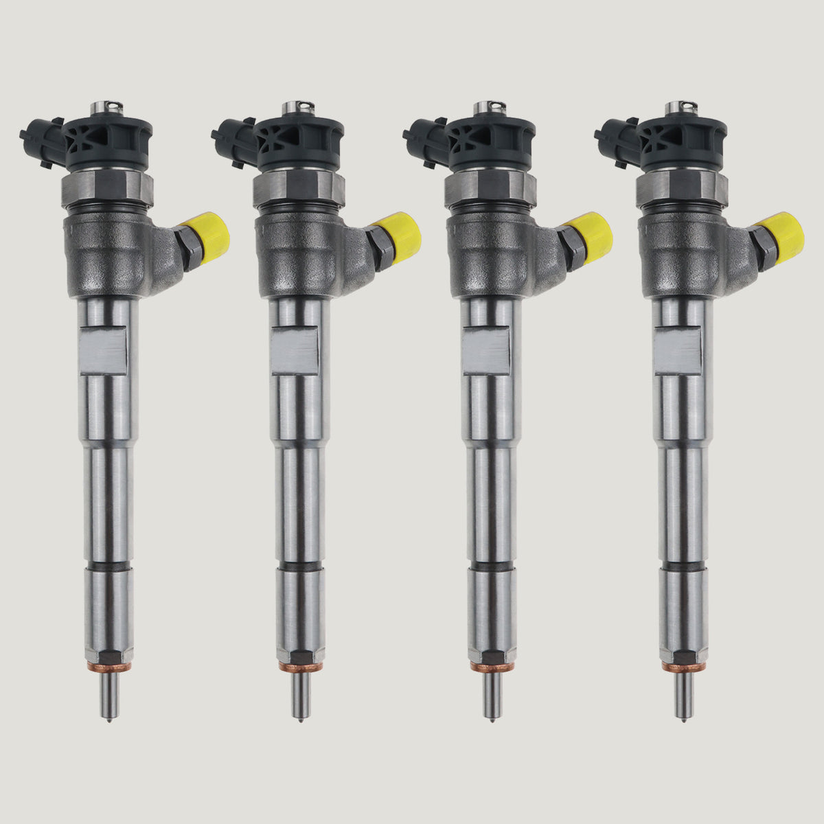 Set of 4 Bosch 0445110652 166000121R diesel injectors for Dacia Dokker and Duster 1.5 dCi