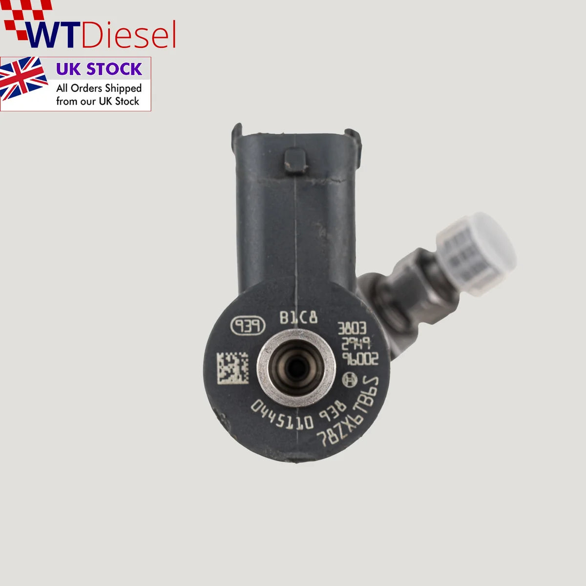 Bosch 0445110937 diesel injector for Fiat Qubo 500X Tipo 1.3 D Multijet 46337726