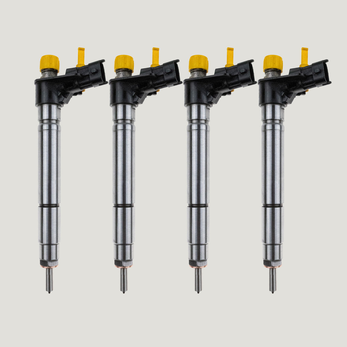 Set of 4 Bosch 0445115025 diesel fuel injectors for Citroen C5 II and C6 2.2 HDi
