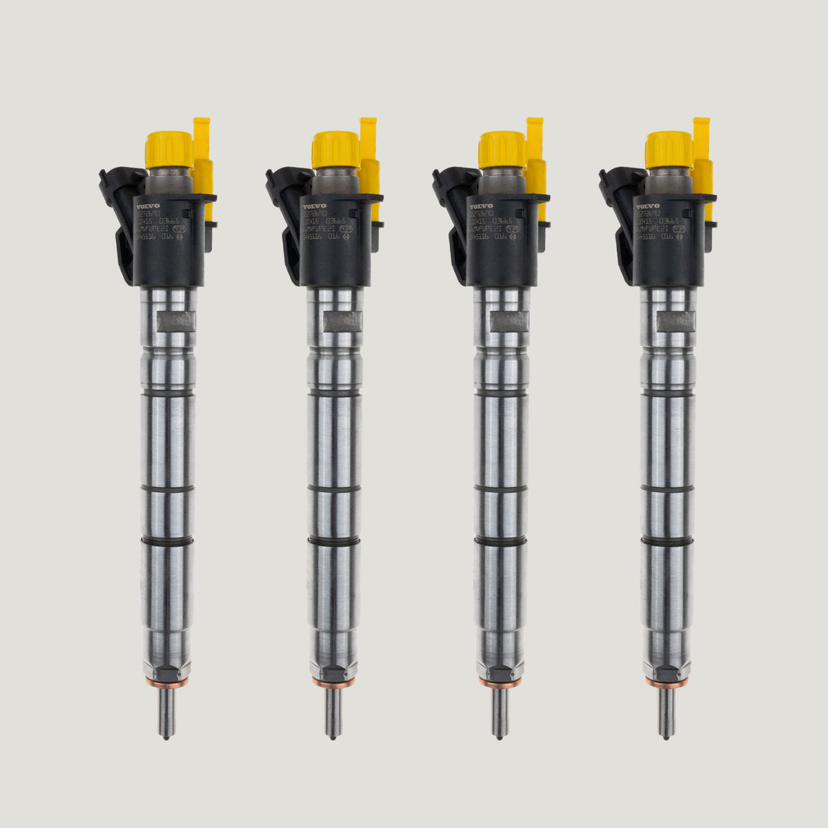 Set of 4 Bosch 0445116016 30777226 diesel injectors for Volvo S60 and V60 2.4 D