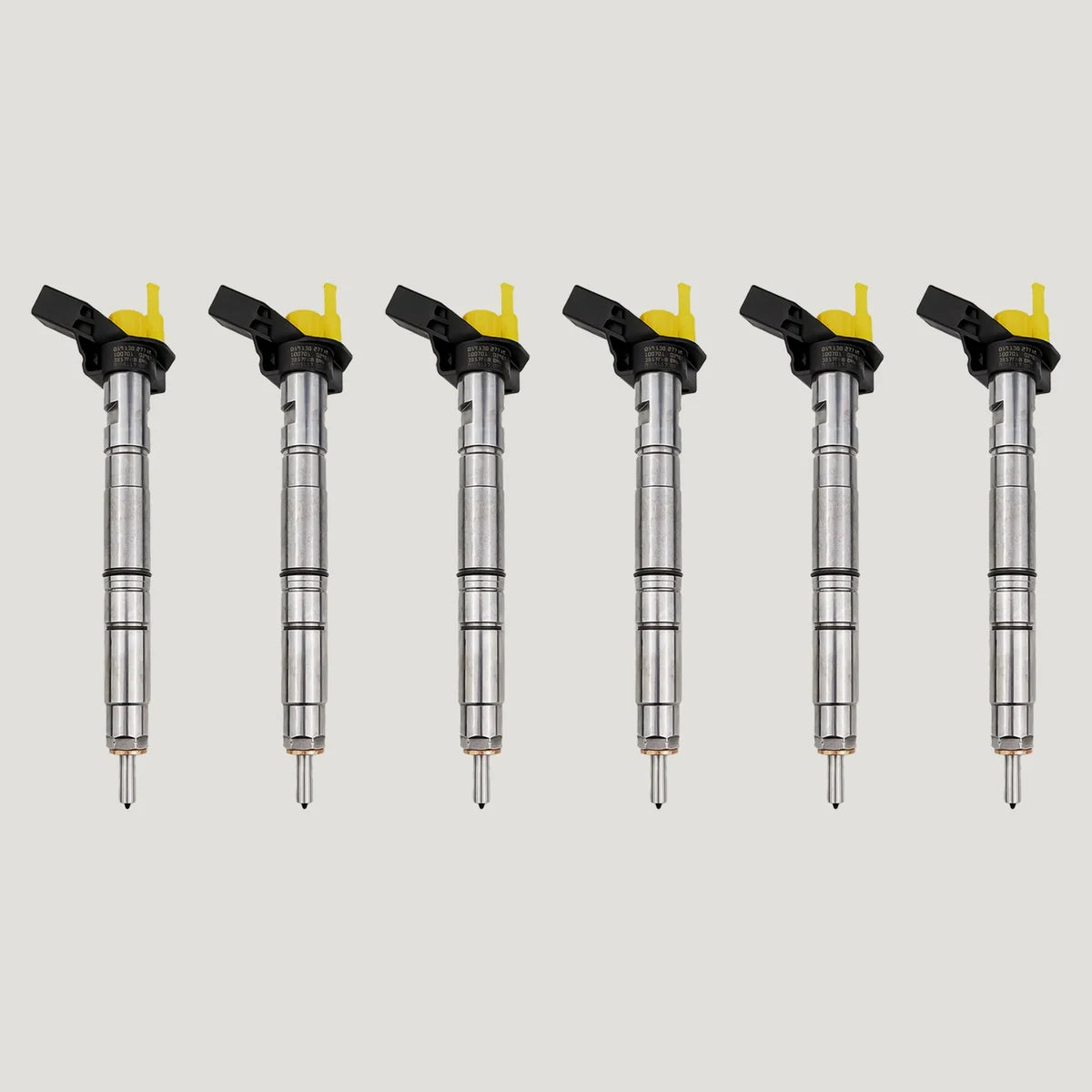 Set of 6 Bosch 0445117005 diesel injectors for Audi Q7 3.0 TDI 059130277AM
