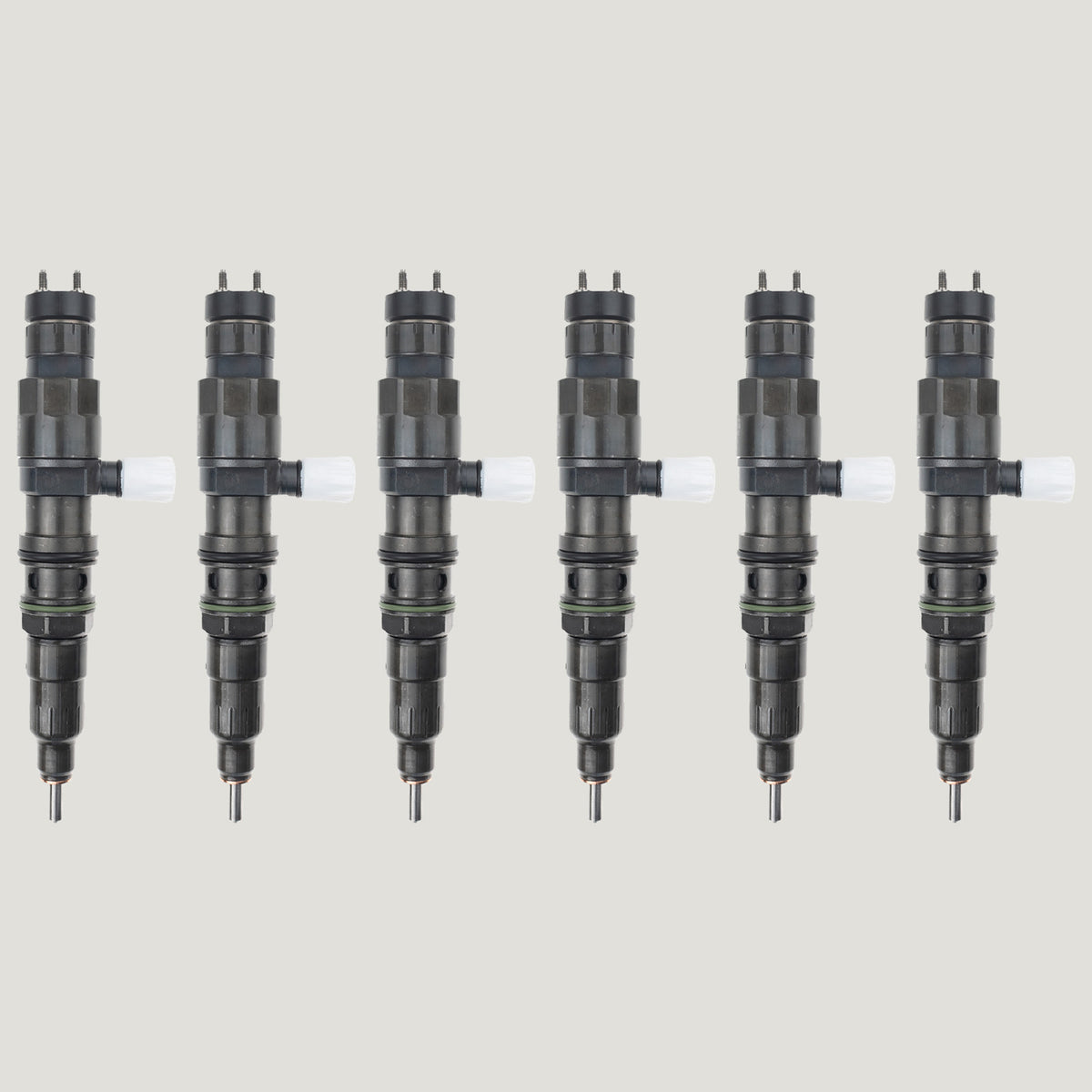 Set of 6 Bosch 0445120303 diesel injectors for Mercedes Actros 10.7L A4720701187