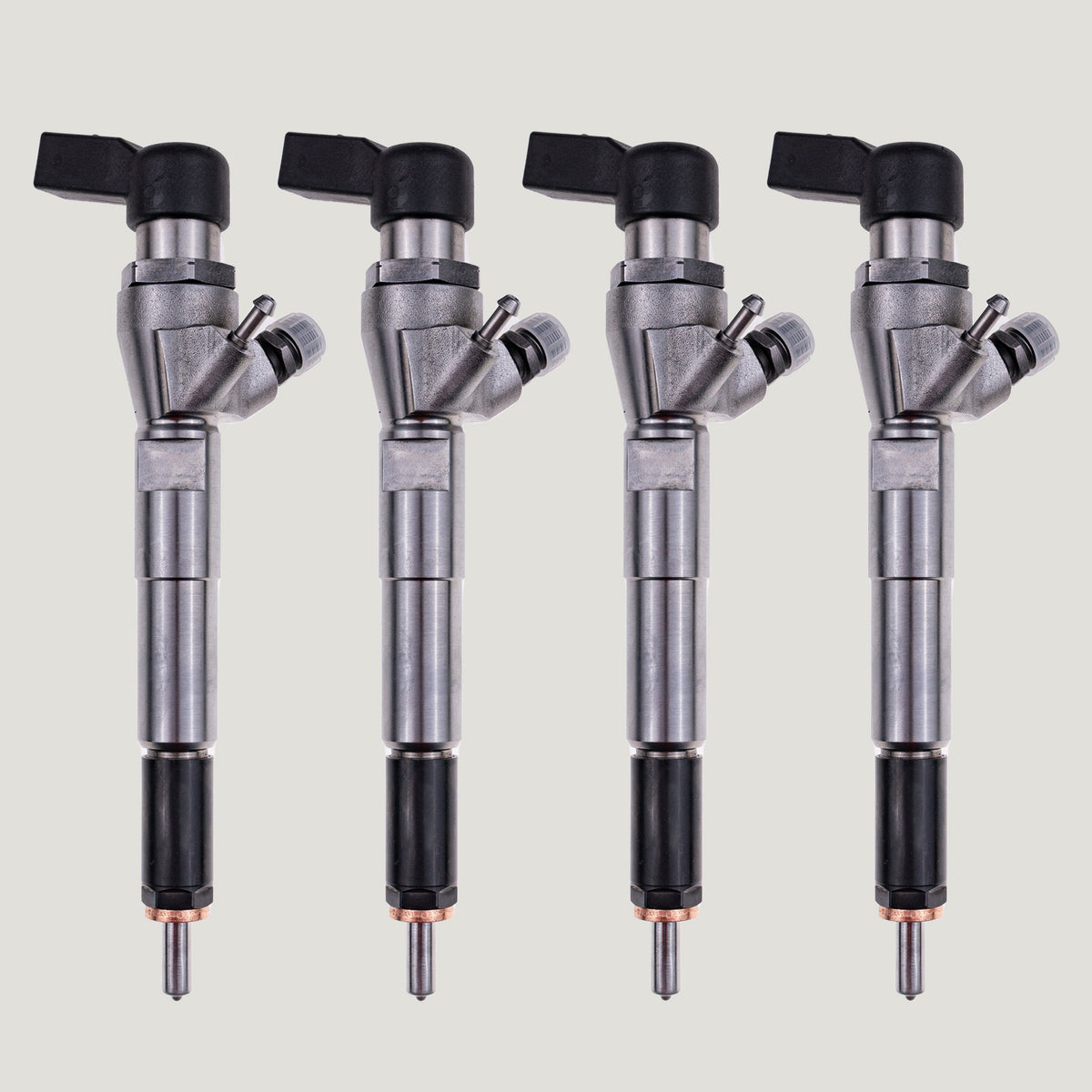 Set of 4 diesel fuel injectors with OE part numbers H8200704191 and A2C59513484 for Dacia Duster, Lodgy, Nissan Cube, Juke, NV200 and Qashqai 1.5 dCi diesel models