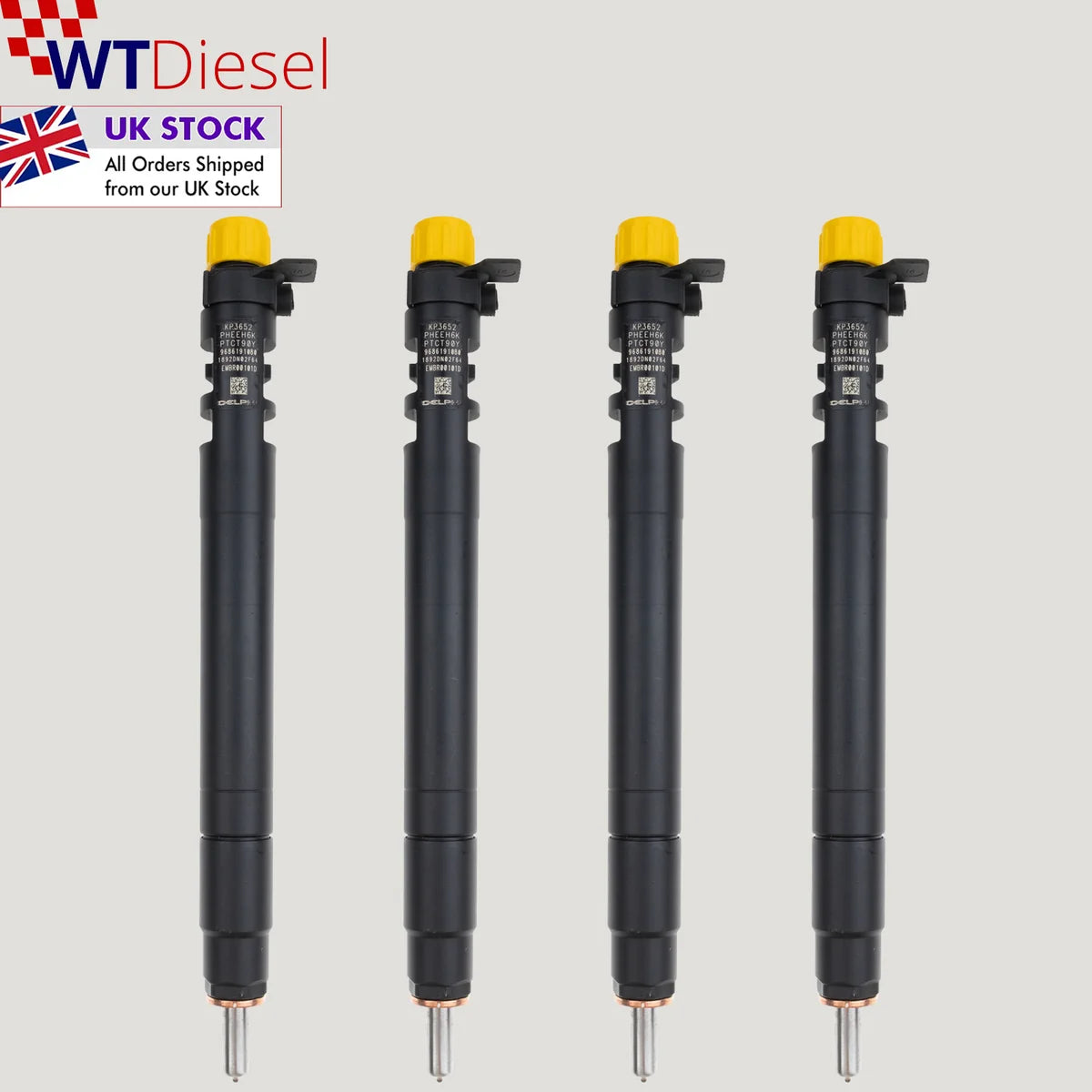 X4 Citroen Ford Toyota Injector | 2.0 HDi | OEM 9686191080 EMBR00101D