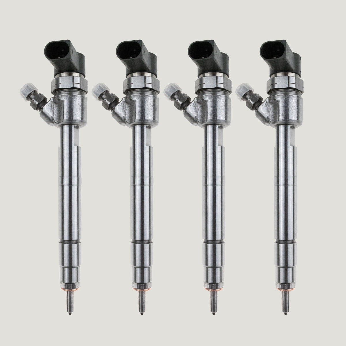 Set of 4 diesel injectors 0445110177 0445110176 for Mercedes C-Class and CLK CDI