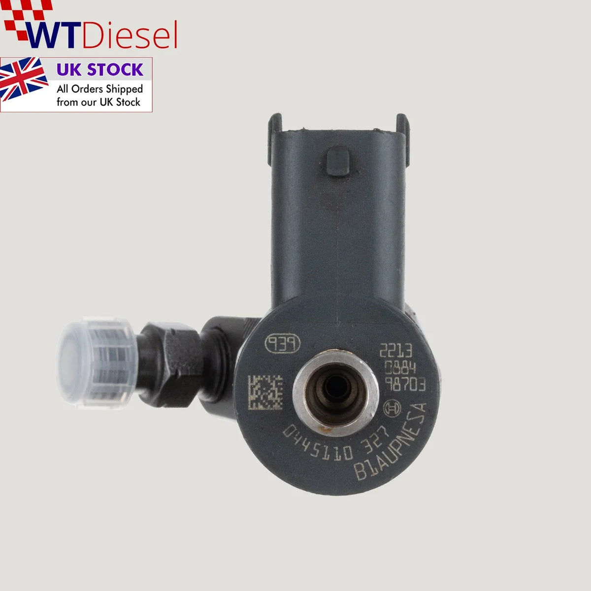 Bosch 0445110327 55566050 diesel injector for Opel, Vauxhall, Saab and Chevrolet 2.0 diesel vehicles